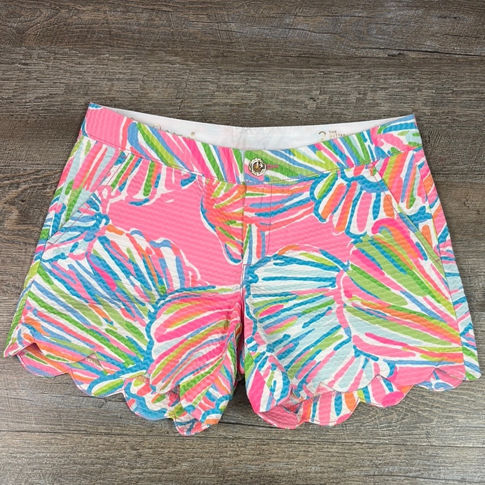 Lilly Pulitzer THE BUTTERCUP Shorts Size 2